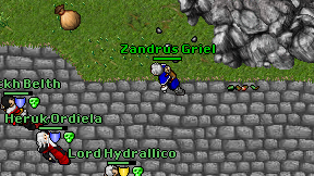 Zandrus Griel on screen