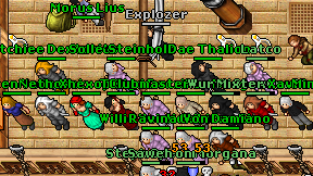 Explozer on screen