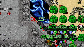 Cruor on screen