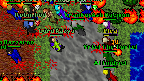 Lord Kazya on screen
