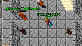 Damonoskos on screen