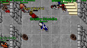 Gruby Obsidia on screen