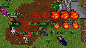 Bongo Sinister on screen