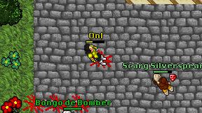 Onl on screen