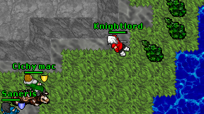 Knightlord on screen