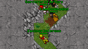 Zazinus Infernus on screen