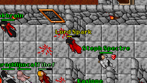Lord Spark on screen