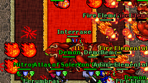 Interraxe on screen