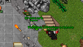 Drawzark on screen