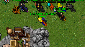 Lazarus Kane on screen