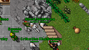 Lord Virex on screen