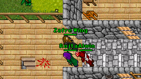 Zafre Wing on screen