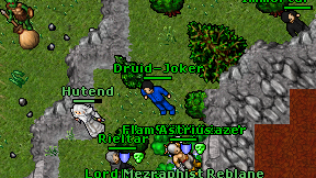 Druid-Joker on screen