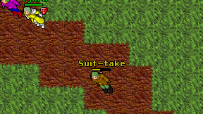 Suit-take on screen