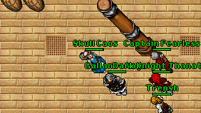 Skull Caos on screen