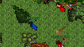 Jerous on screen