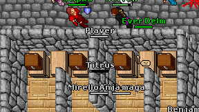 Plaver on screen