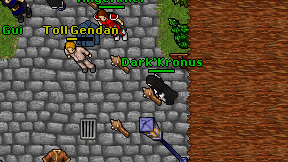 Dark'Kronus on screen