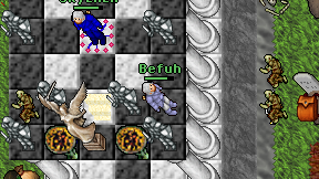 Befuh on screen