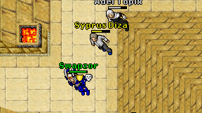 Syprus Diza on screen