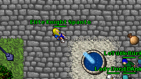 Elite Knight Spanto on screen