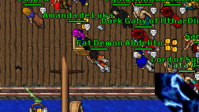 Fat Demon on screen