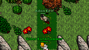 Adon Kelf on screen