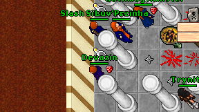 Devazin on screen