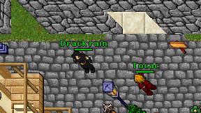 Drack rain on screen