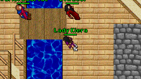 Lady Kiera on screen