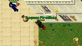 Ragnus Firedhea on screen