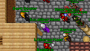 Excalibur Show on screen