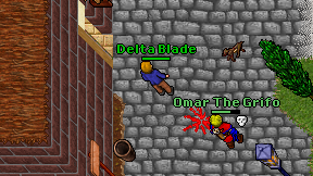 Delta Blade on screen