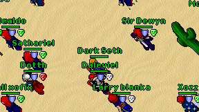Dark Seth on screen