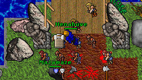 Henahuve on screen