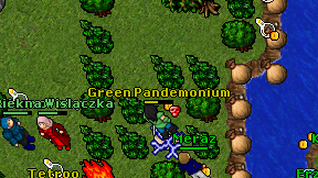 Green Pandemonium on screen