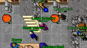 Lady Brigity on screen