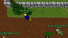Bael Acrus on screen