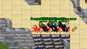 Rogue Of Hell on screen