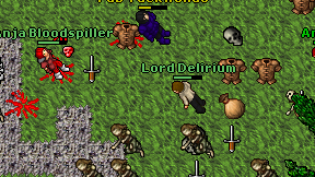 Lord Delirium on screen