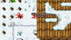 Silent Akima on screen