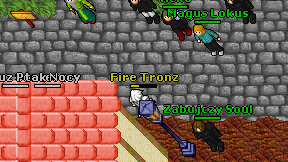 Fire Tronz on screen