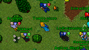Tomte nizze on screen