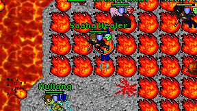 Saaha Healer on screen
