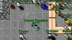 Vamus Vampire on screen