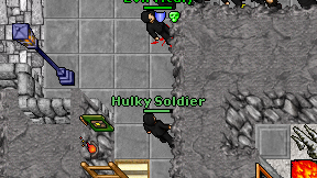 Hulky Soldier on screen