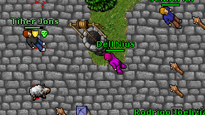 Dell Nius on screen