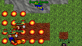 Dark Anxo on screen