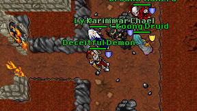 Deceitful Demon on screen