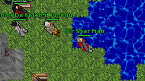 Sir Star Man on screen